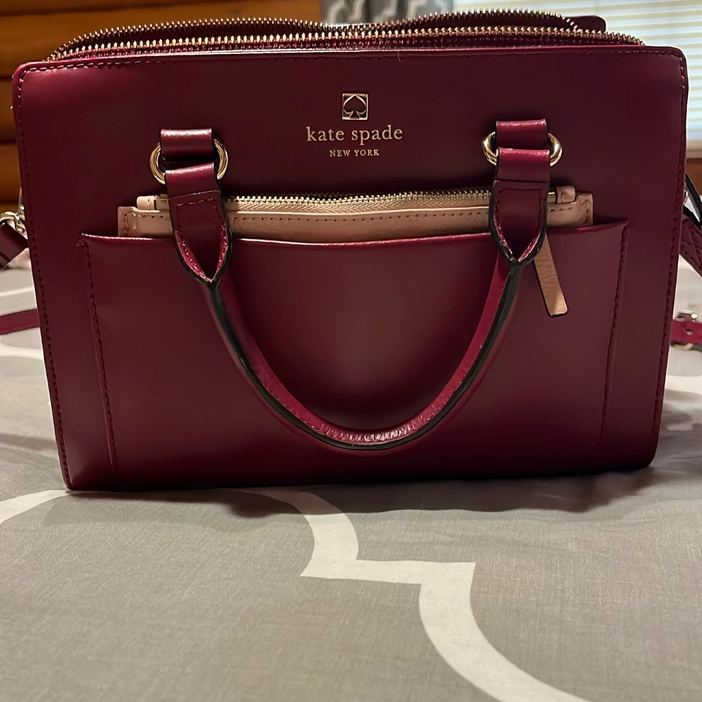kate spade Burgundy Handbag